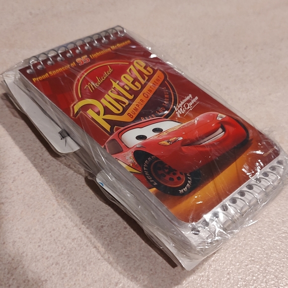 Disney Pixar Cars Spiral Notepads lot of 2 sets of 2 Pc SetsTotal 4 pads - Picture 2 of 6